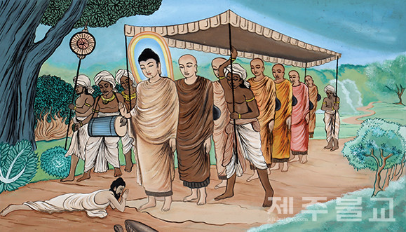 스리랑카 칼루타라 사원 수메다 벽화