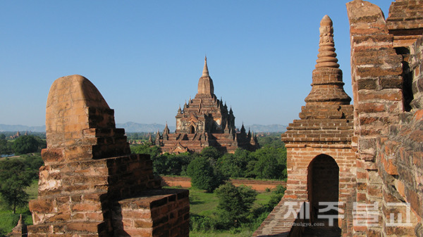 미얀마 바간 유적지
